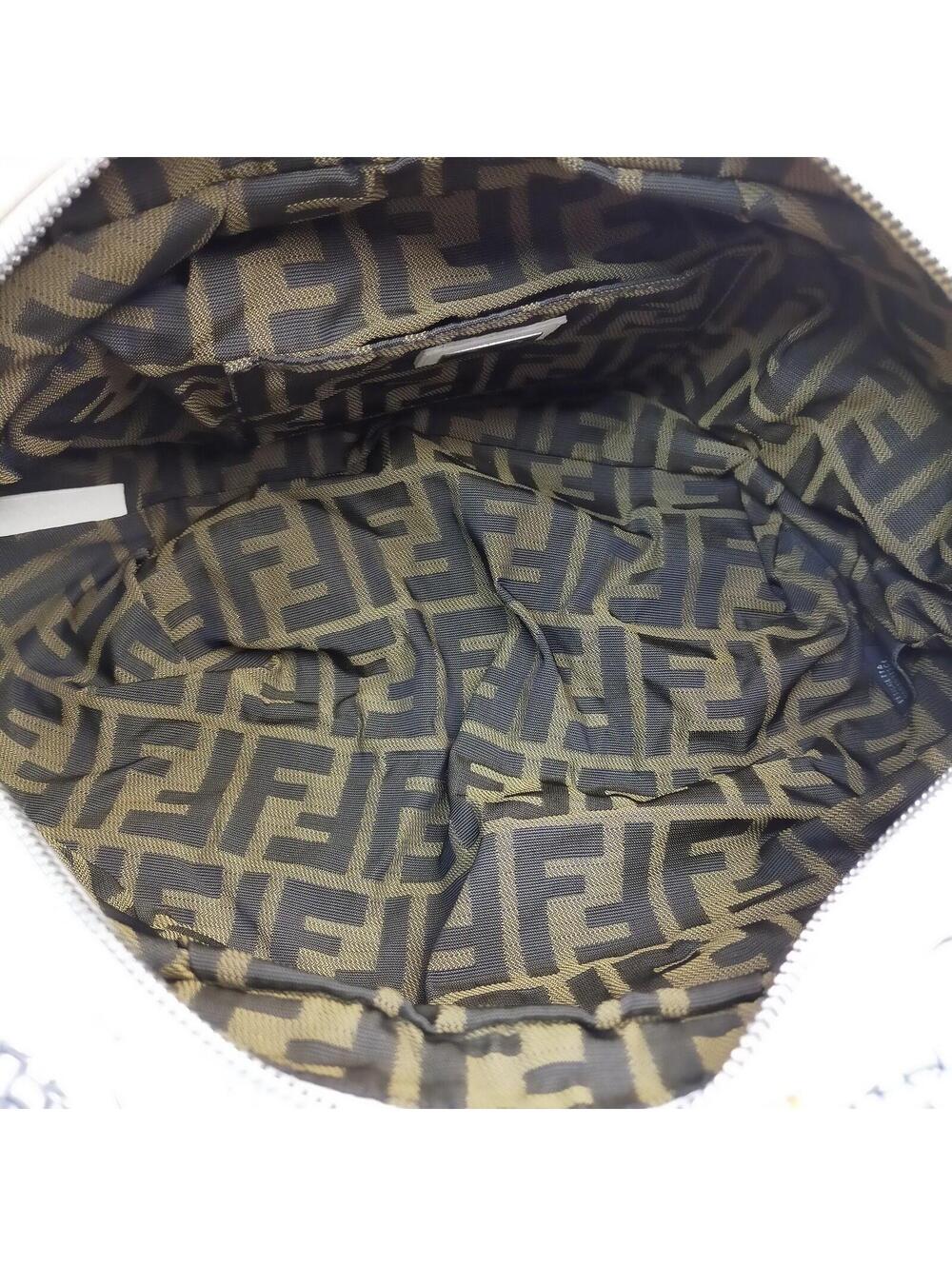 Fendi Hand Bag White Leather 1069319 - Picture 8 of 9